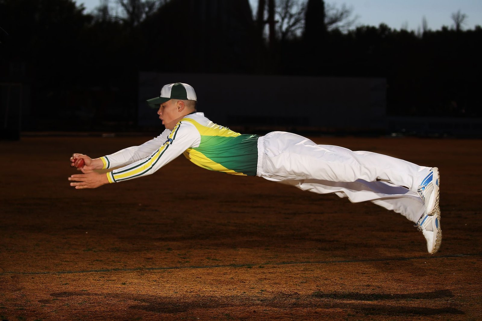 Cricketers training at VB PASE Cricket Academy