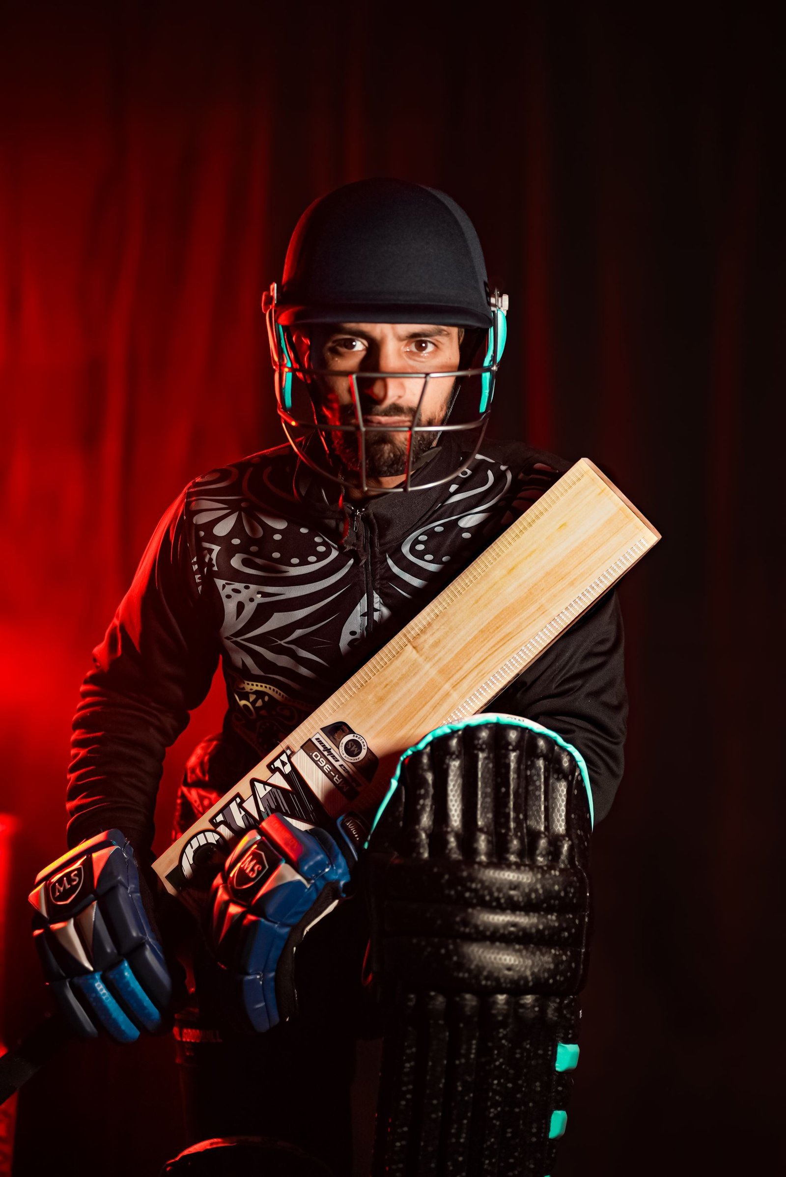 Determined young cricketer ready to compete